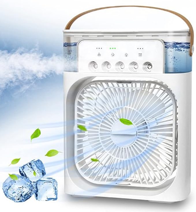 DLC Cooling Fan With Ice | Portable Summer Cooler