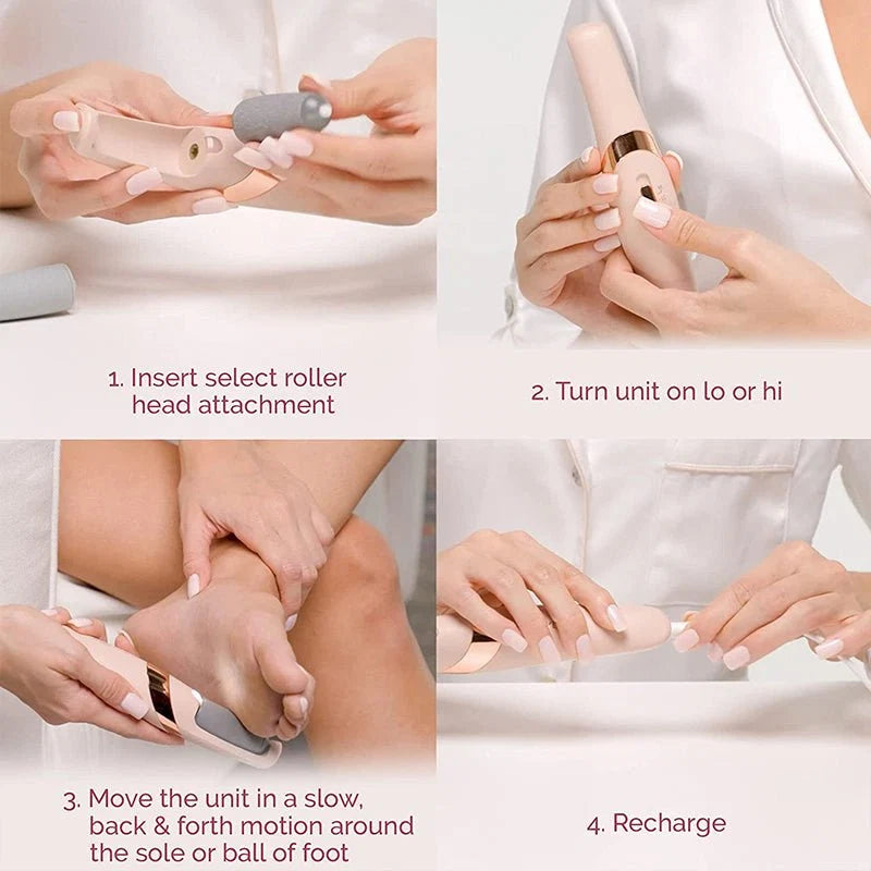 Electric Foot Callus Remover | عناية ناعمة للقدمين