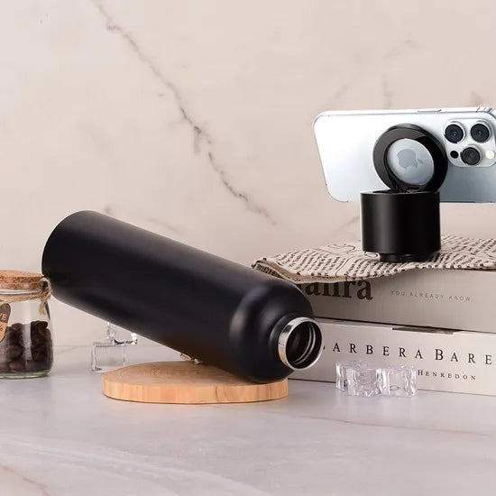 BYOUL Vacuum Insulated Water Bottle with Holder | قارورة مياه حرارية مع حامل من BYOUL