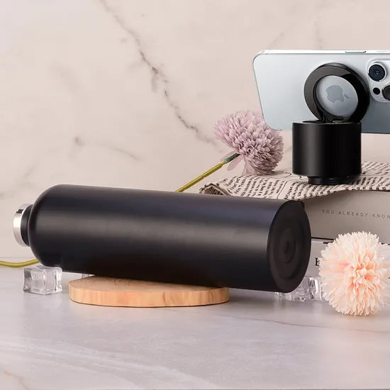 BYOUL Vacuum Insulated Water Bottle with Holder | قارورة مياه حرارية مع حامل من BYOUL